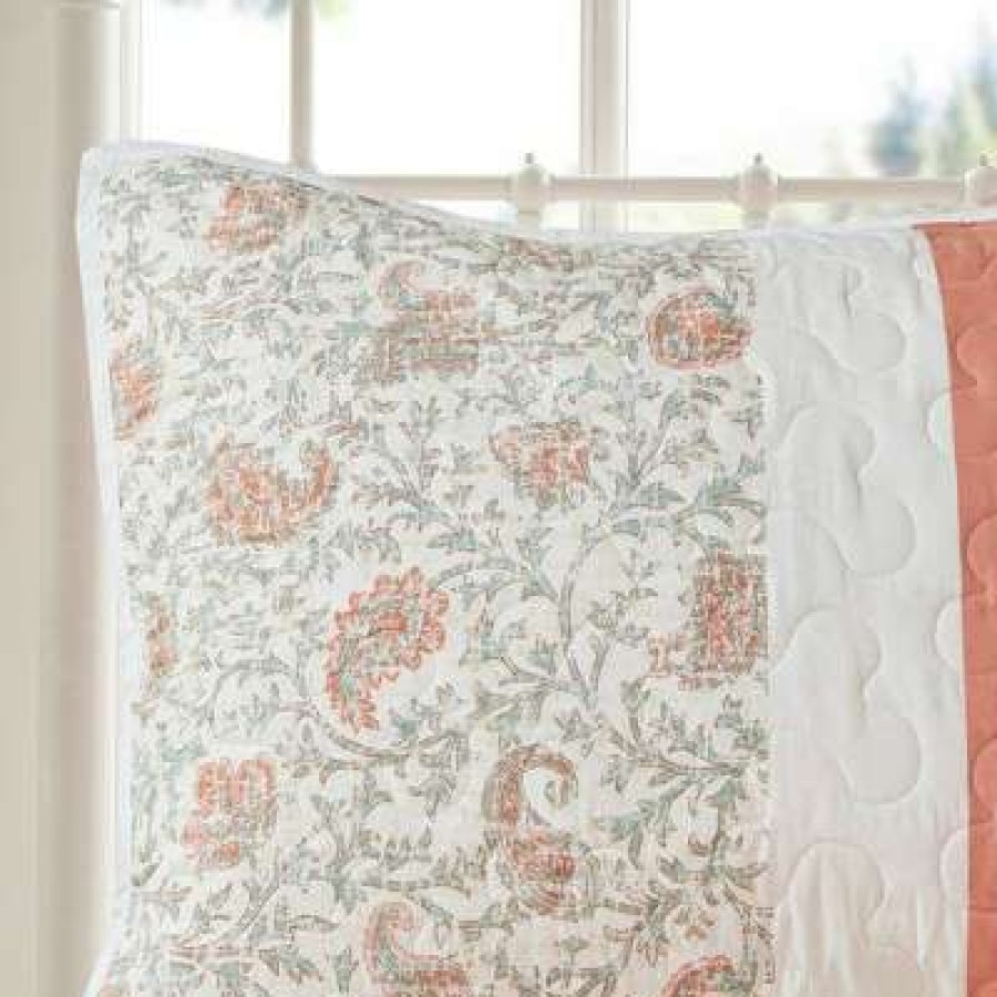 Coverlet Bedding Sets * | Brand New Madison Park 6Pc Stella Printed Quilt Set