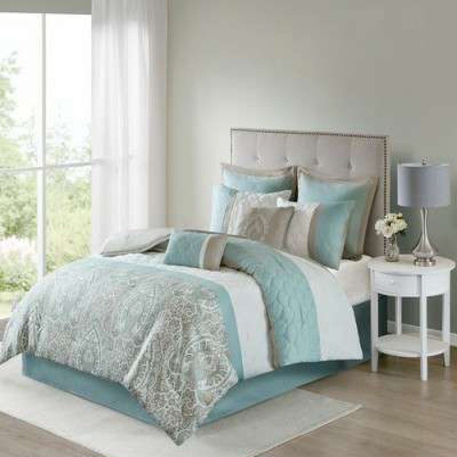 Comforter Bedding Sets * | Best Pirce 510 Design 8Pc Stacie Comforter Set