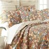 Quilt Bedding Sets * | Cheapest Alyssa Paisley Quilt And Pillow Sham Set Levtex Home