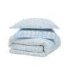 Duvet Cover Bedding Sets * | Best Reviews Of Brooklyn Loom Trevor Duvet Set Blue/White