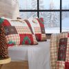 Quilt Bedding Sets * | Best Deal Great Bay Home Reversible Christmas 3-Piece Quilt Set With Shams Holiday Homestead Collection