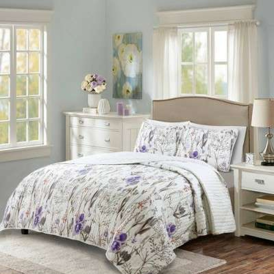 Quilt Bedding Sets * | Discount Lush Decor Adalia Quilt Set Lush Decor