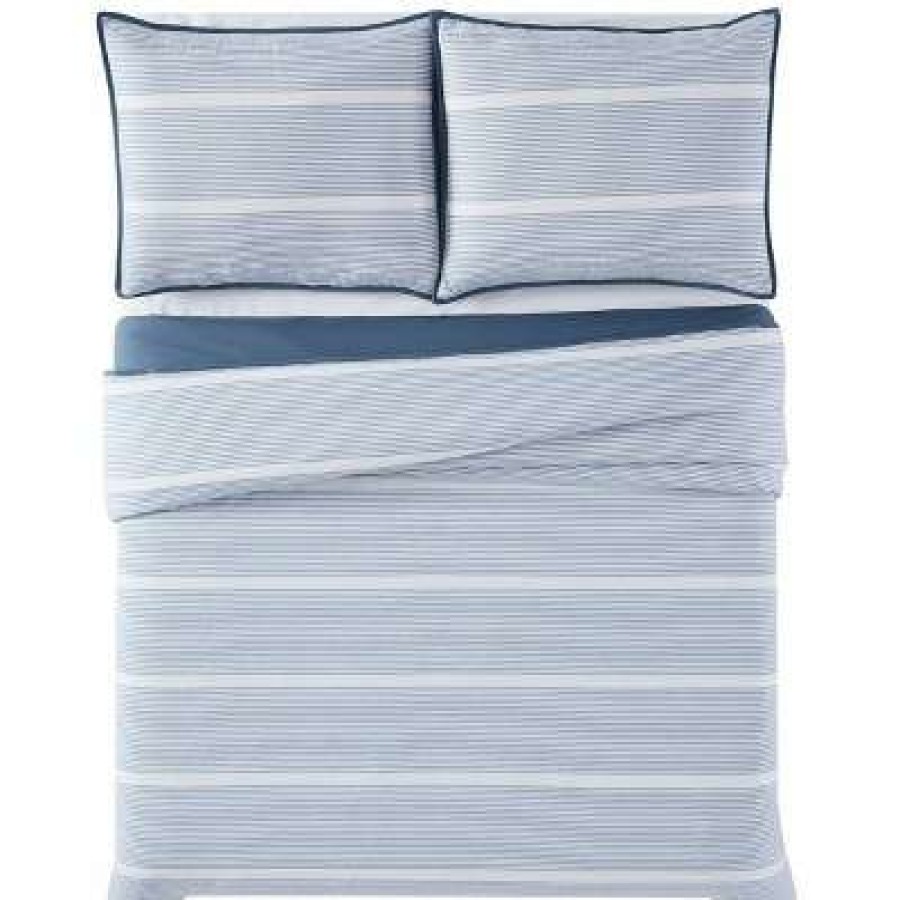 Duvet Cover Bedding Sets * | Wholesale Niari Yarn Dye Stripe Duvet Set Brooklyn Loom