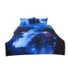 Comforter Bedding Sets * | Best Sale 3 Pcs Polyester Galaxy Pattern Warm Touch For Kids Comforter Bedding Sets Piccocasa Dark Blue