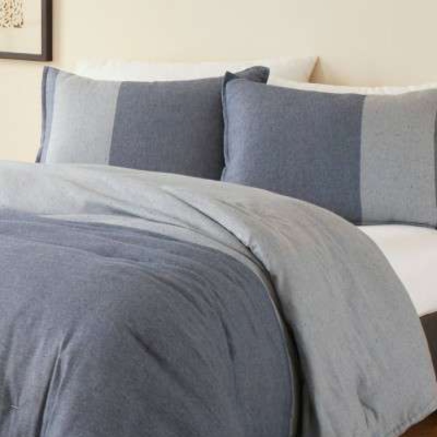 Comforter Bedding Sets * | Best Deal Ed Ellen Degeneres Ed-Ellen Degeneres Rejeaneration Comforter Set Blue