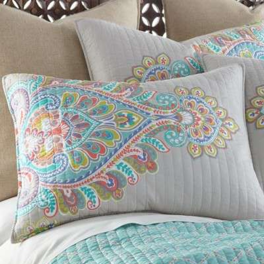 Quilt Bedding Sets * | Discount Deniza Quilt And Pillow Sham Set Levtex Home