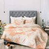 Duvet Cover Bedding Sets * | Cheapest Amy Sia Tie Dye 3 Duvet Set Deny Designs Peach