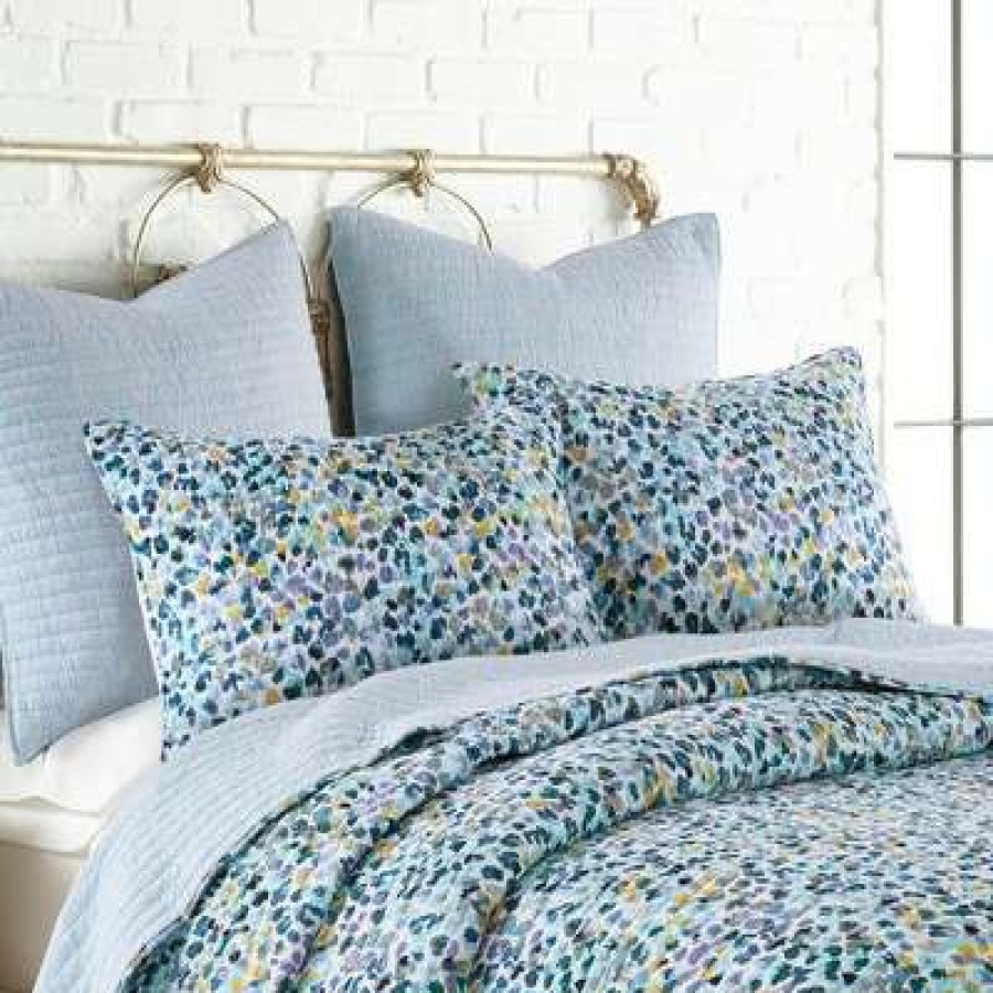 Quilt Bedding Sets * | Coupon Calico Multicolored Quilt Set One Twin Quilt And One Standard Sham Levtex Home