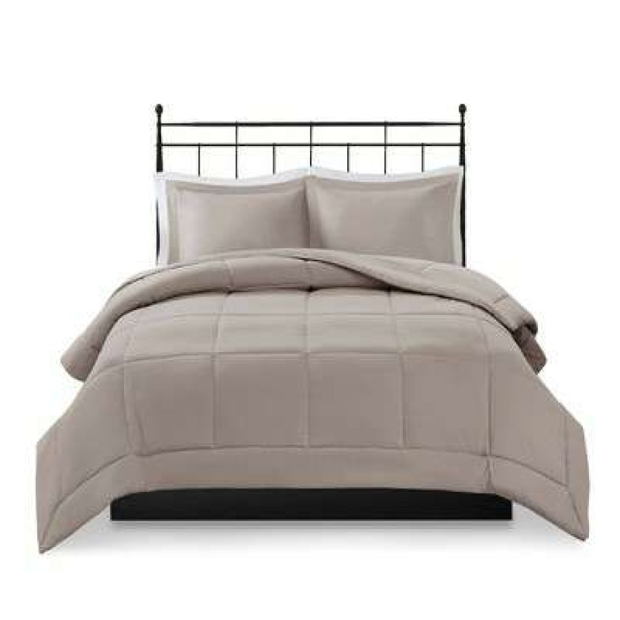 Comforter Bedding Sets * | Outlet Madison Park Belford Microcell Down Alternative Comforter Set