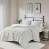 Duvet Cover Bedding Sets * | Top 10 Madison Park Aurora Printed Brushed Fur Duvet Cover Set Ivory