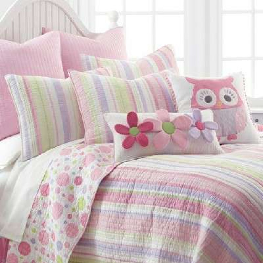 Quilt Bedding Sets * | Coupon Merrill Girl Quilt Set Levtex Home