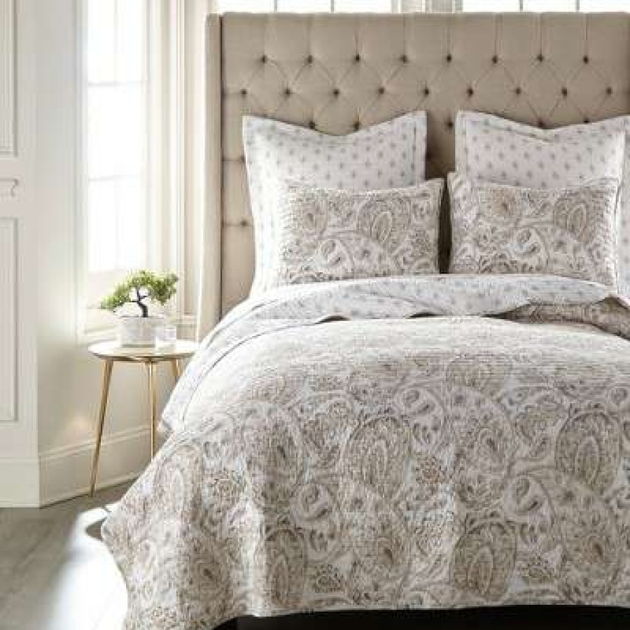 Quilt Bedding Sets * | Deals Fallon Quilt And Pillow Sham Set Levtex Home