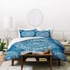 Duvet Cover Bedding Sets * | Discount Rosebudstudio Sweet Mandala Duvet Cover Set Blue Deny Designs