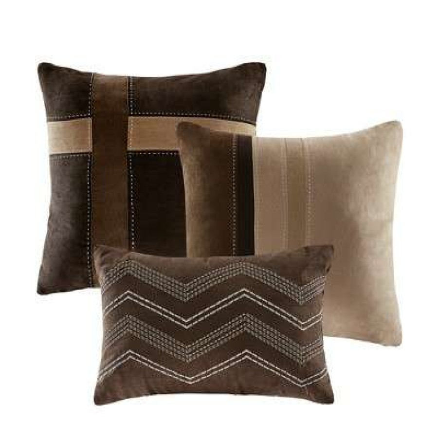 Duvet Cover Bedding Sets * | Outlet Madison Park Overland Faux Suede Duvet Cover Set