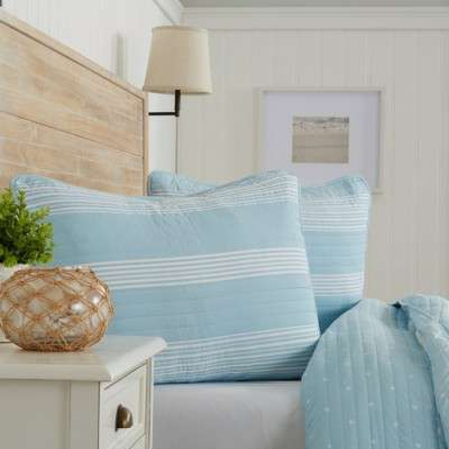 Quilt Bedding Sets * | Best Reviews Of Great Bay Home Pattern Stripe Quilt Set