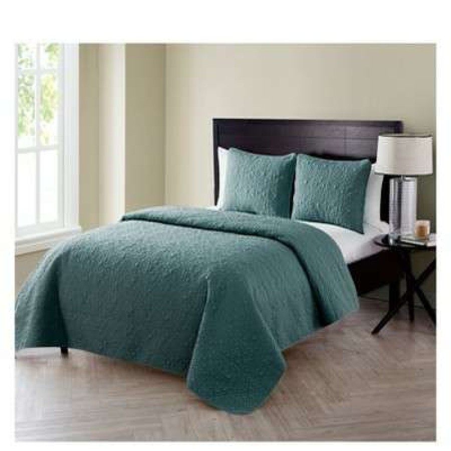 Quilt Bedding Sets * | New Caroline Embossed Quilt Set Vcny Home