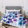 Comforter Bedding Sets * | Buy Cmykaren Abstract Watercolor Comforter Set Deny Designs Purple