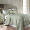 Quilt Bedding Sets * | Hot Sale Homthreads Luxemburg Quilt Set Teal