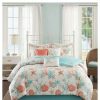 Comforter Bedding Sets * | Outlet Madison Park Ocean View Comforter Set Coral 7Pc