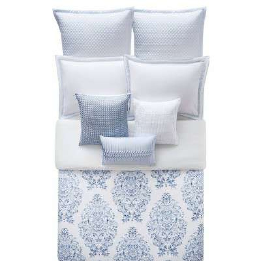 Duvet Cover Bedding Sets * | Promo Meribel Duvet Cover Set Charisma White/Blue