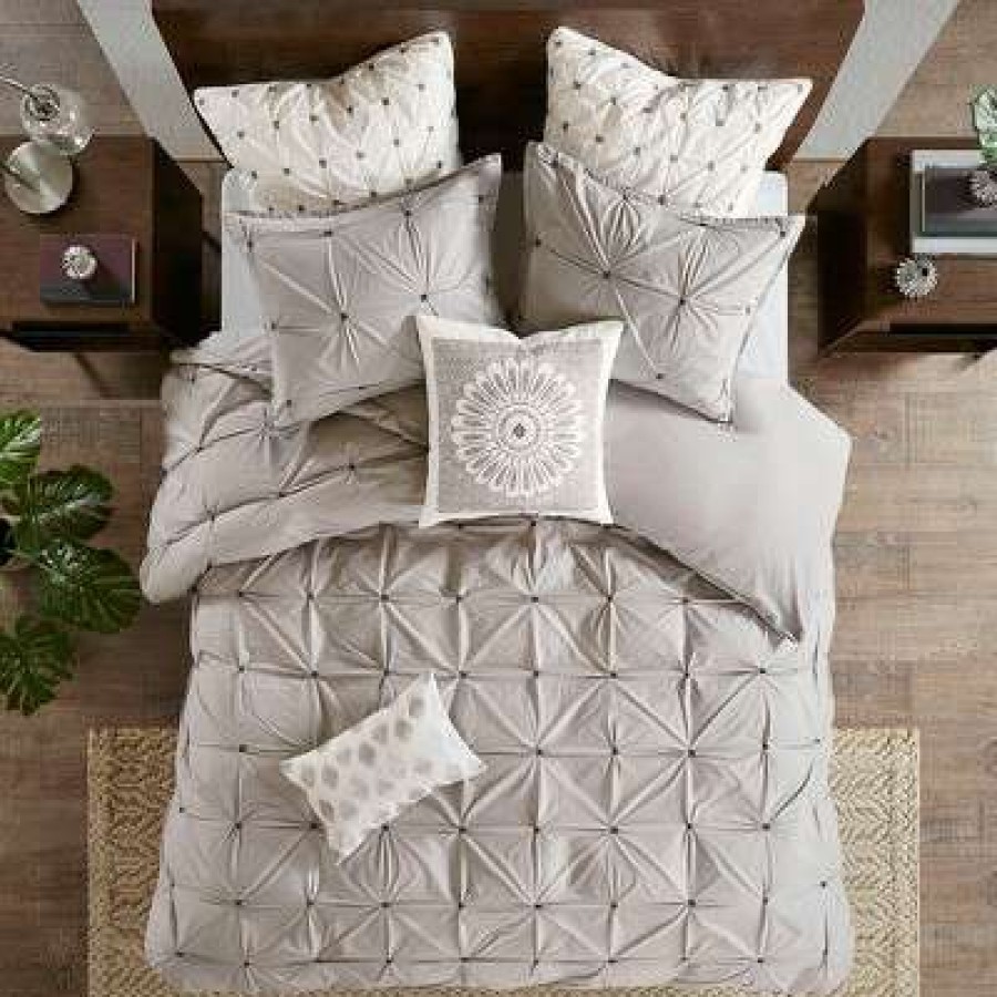 Bedding Collections * | Buy Ink+Ivy Masie Elastic Embroidered Collection