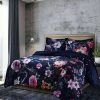 Duvet Cover Bedding Sets * | Discount Zara Digital Printed Oversized Velvet Duvet Cover Set Tribeca Living Green