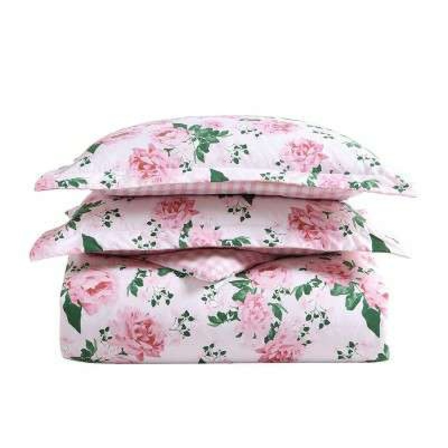 Duvet Cover Bedding Sets * | Top 10 Blooming Roses Duvet Cover Set Betseyville Pink