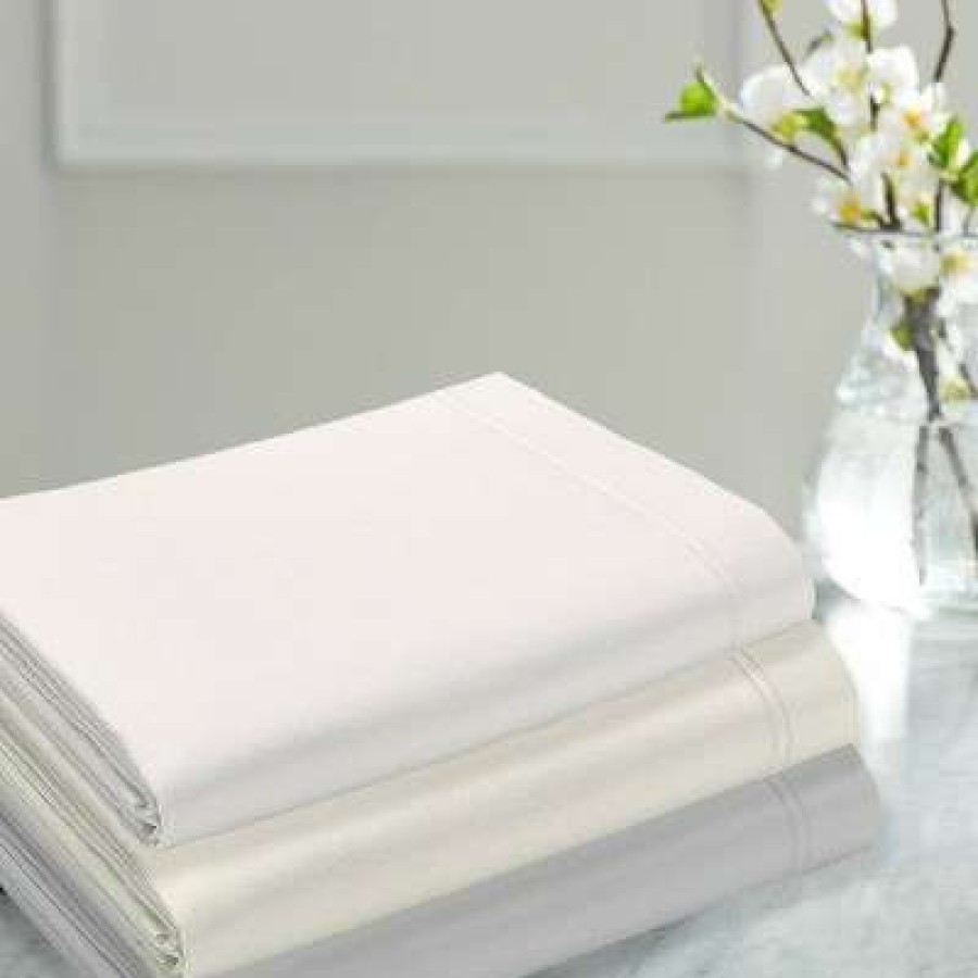 Bedding Collections * | Promo Wholistic 100% Cotton Sateen Sheet Set Collection