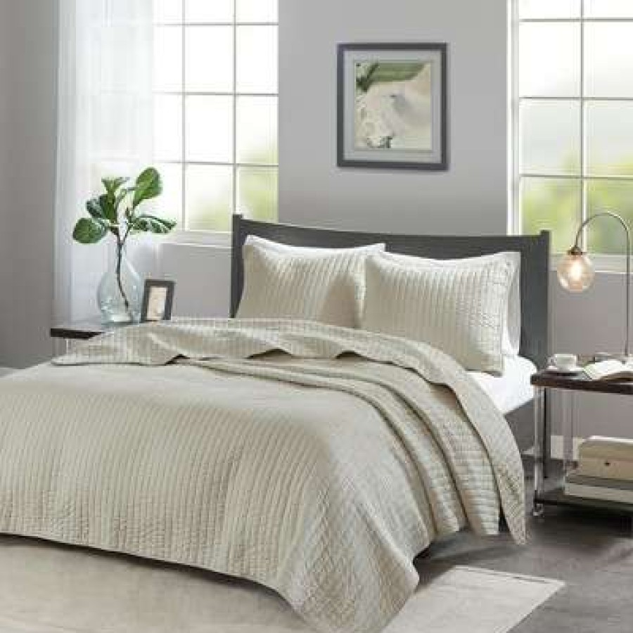 Coverlet Bedding Sets * | Discount Madison Park Mitchell Coverlet Set