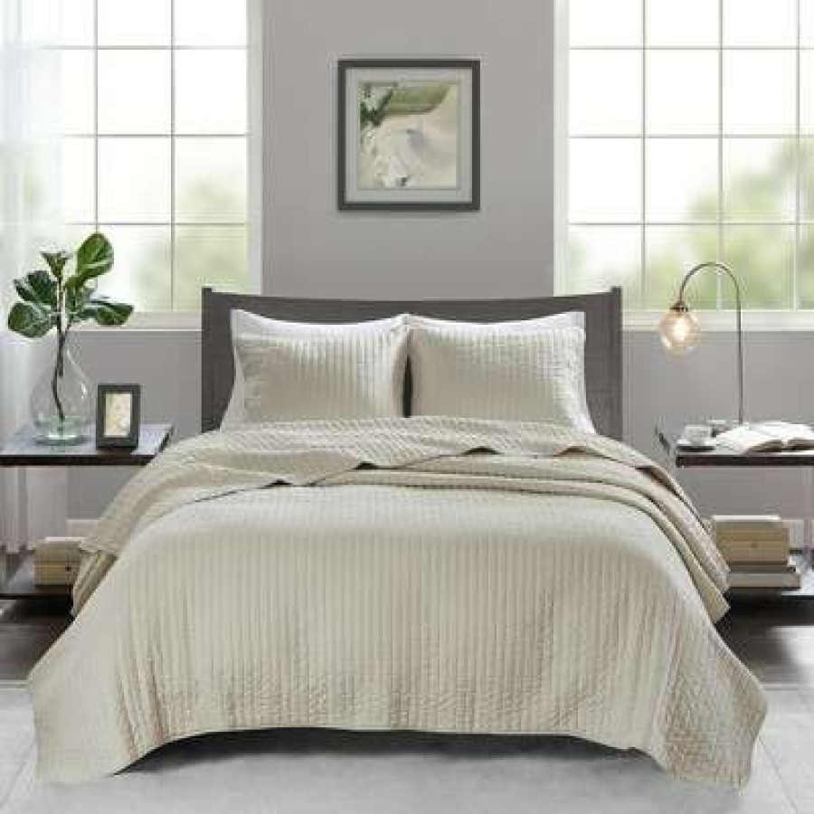 Coverlet Bedding Sets * | Discount Madison Park Mitchell Coverlet Set