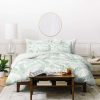 Duvet Cover Bedding Sets * | Promo Holli Zollinger Banana Leaves Duvet Set Deny Designs