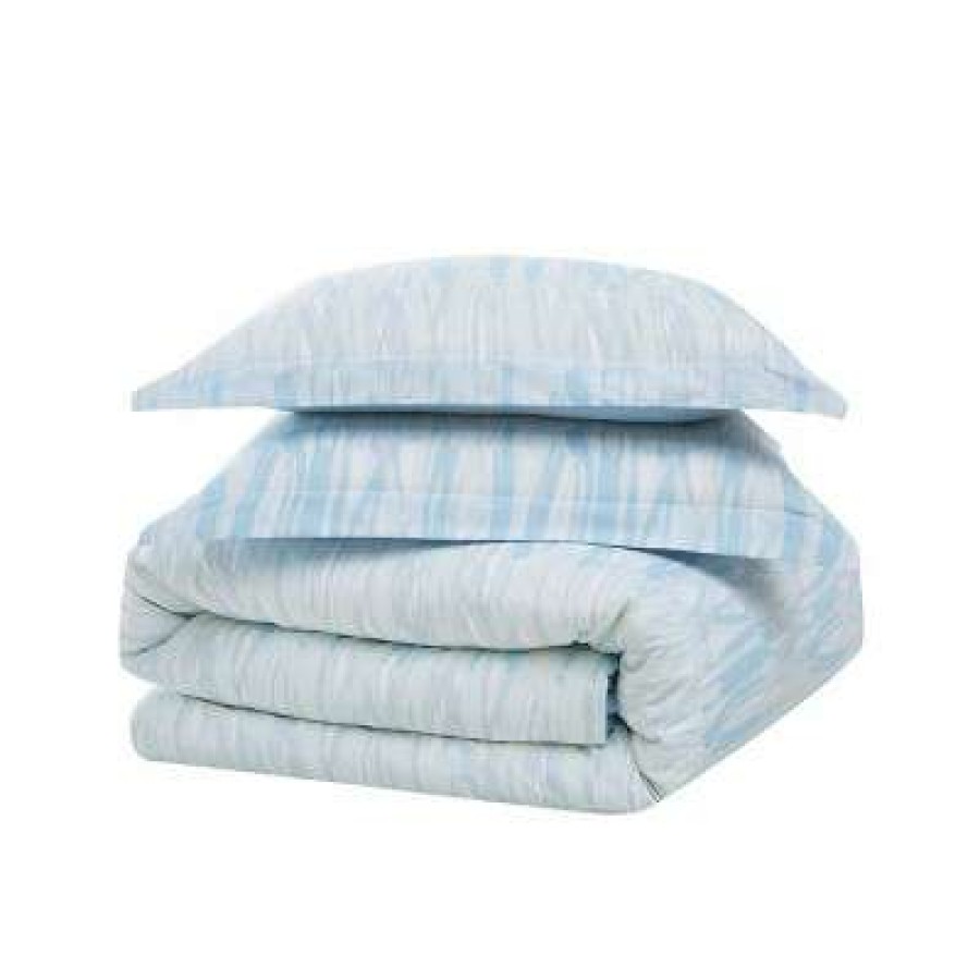 Duvet Cover Bedding Sets * | Budget Brooklyn Loom Trevor Comforter Set Blue/White