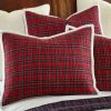 Quilt Bedding Sets * | Buy Plaid Fur Quilt Set One Full/Queen Quilt And Two Standard Shams Levtex Home