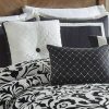 Comforter Bedding Sets * | Discount Becca Comforter Set Riverbrook Home Black/White