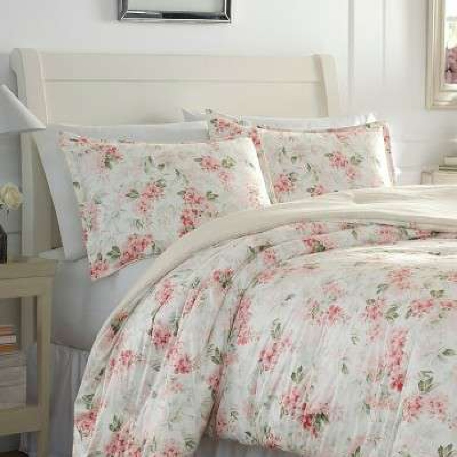 Comforter Bedding Sets * | Deals Laura Ashley Wisteria Comforter Set