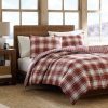 Comforter Bedding Sets * | Cheapest Edgewood Plaid Reversible Comforter Set Eddie Bauer