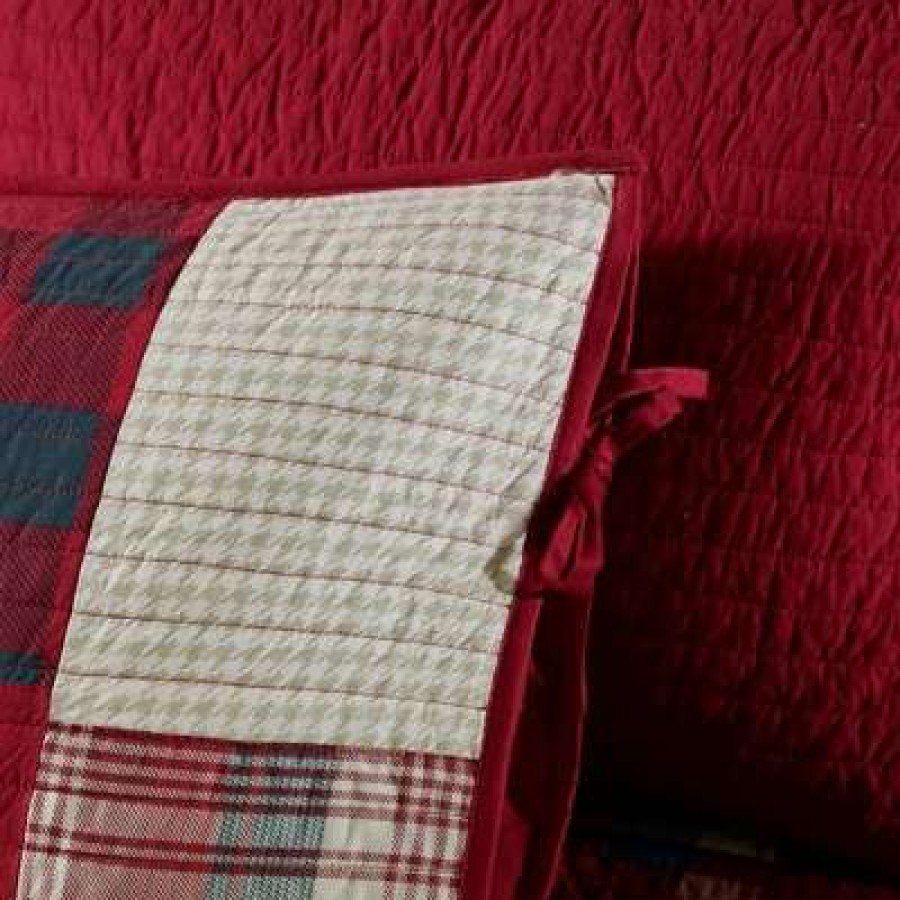 Comforter Bedding Sets * | Best Reviews Of Woolrich Sunset 5 Piece Day Bed Cover Set Red