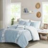 Comforter Bedding Sets * | New Madison Park Ellie Cotton Comforter Set Blue