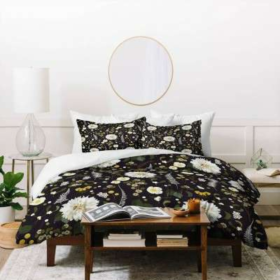 Duvet Cover Bedding Sets * | Budget Iveta Abolina Ava Night Duvet Cover & Sham Set Deny Designs