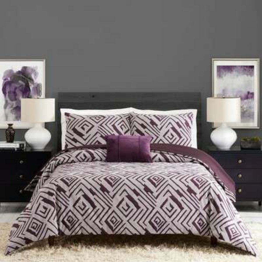 Bedding Collections * | Promo Abstract Geo Bedding Collection Ayesha Curry