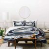 Duvet Cover Bedding Sets * | Coupon Laura Fedorowicz Bright Eyes Duvet Set Deny Designs Blue