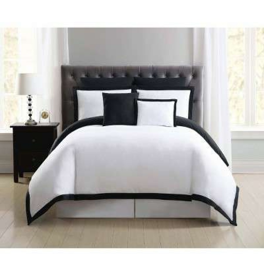 Bedding Collections * | Best Deal Truly Soft Everyday Hotel Border Bedding Collection