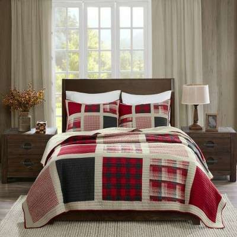 Quilt Bedding Sets * | Cheap Woolrich Huntington Quilt Mini Set Red