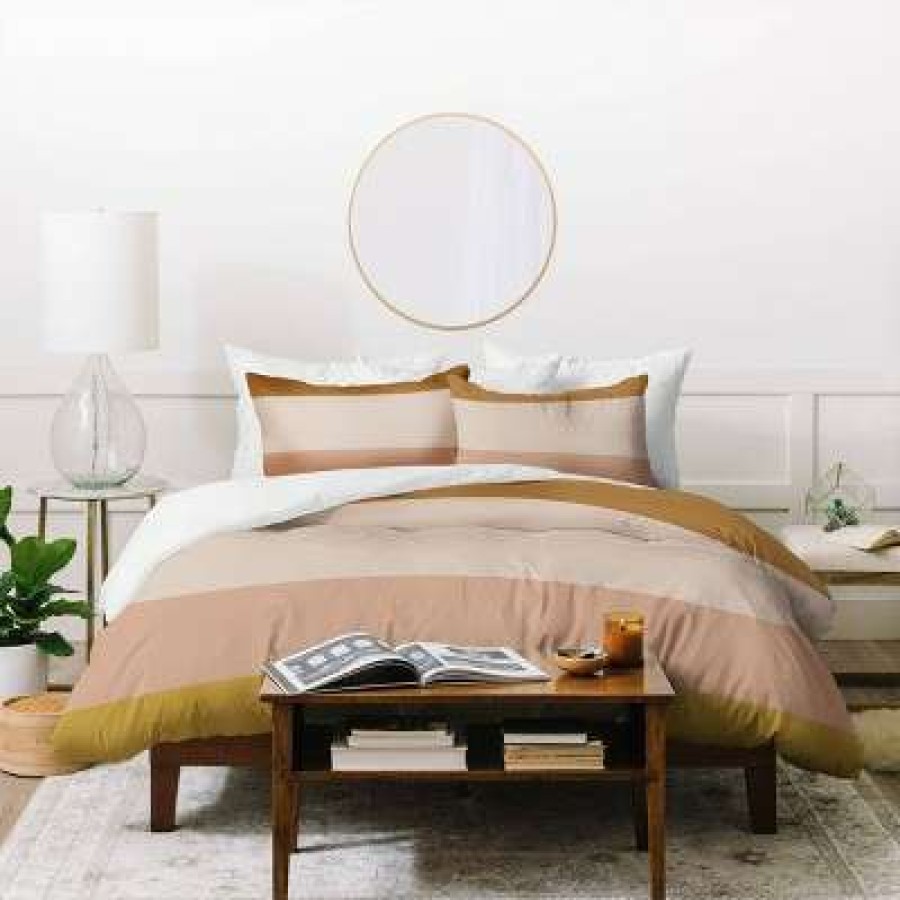 Bedding Collections * | Discount Colour Poems Contemporary Color Block Bedding Collection -Deny Designs