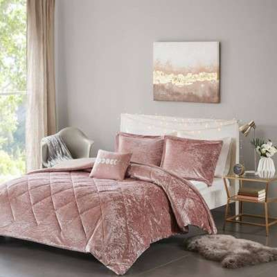 Bedding Collections * | Cheap Intelligent Design Alyssa Velvet Bedding Collection