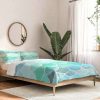 Comforter Bedding Sets * | Best Sale Wonder Forest Mermaid Scales Comforter Set Deny Designs Green