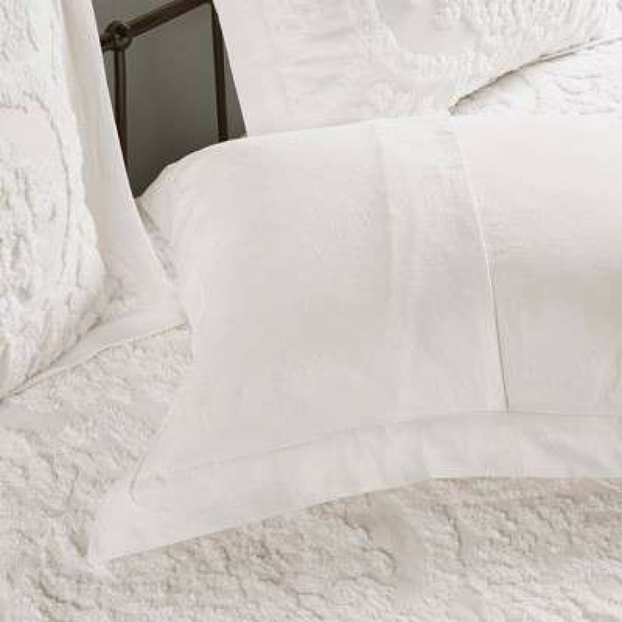 Quilt Bedding Sets * | Wholesale Madison Park Eugenia Daybed 5Pc Tufted Cotton Chenille Daybed Cover Set White