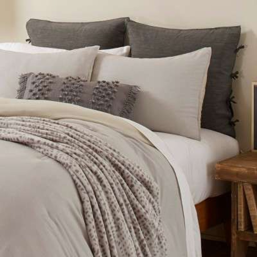 Duvet Cover Bedding Sets * | Buy Ed Ellen Degeneres Washed Cotton Duvet Set Ellen Degeneres