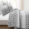 Comforter Bedding Sets * | Coupon Lush Decor Hygge Geo Reversible Comforter Set Lush Decor