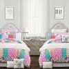 Comforter Bedding Sets * | Outlet Lush Decor Patchwork Brookdale Comforter Set Lush Decor